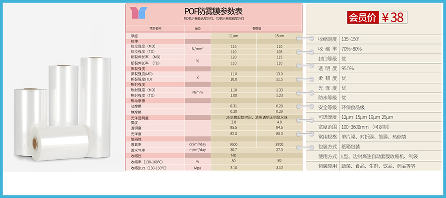 POF防霧膜